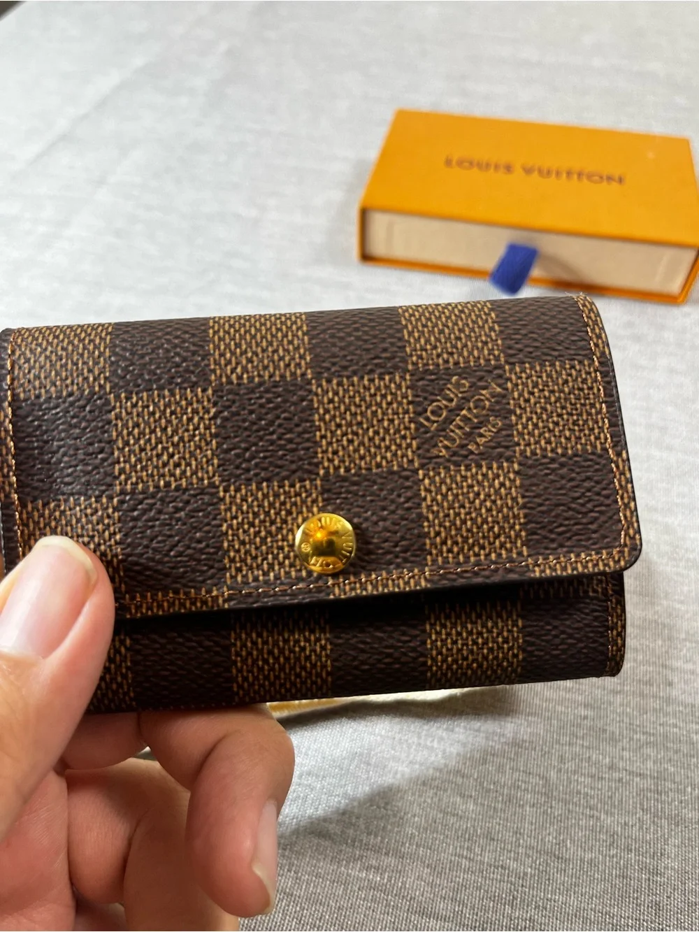 Louis Vuitton Damier Ebene Multicles 6 Key Holder